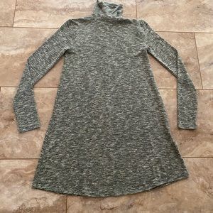NWT Forever21 Turtleneck Marled Swing Dress